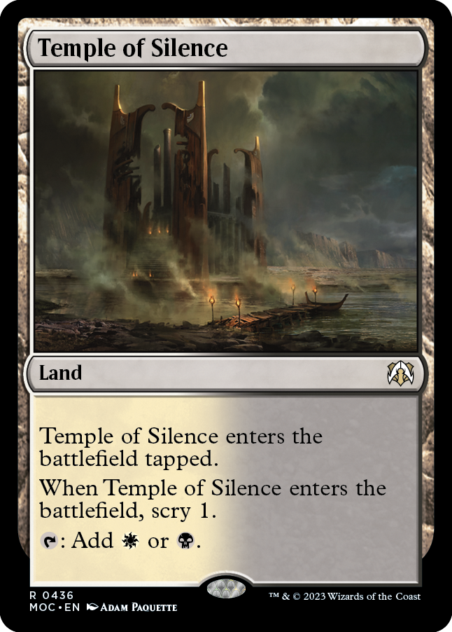 Temple of Silence [March of the Machine Commander] | Tabernacle Games