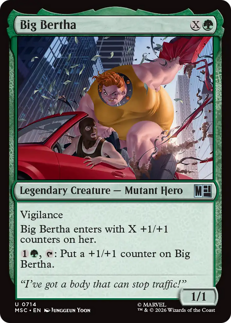 Big Bertha [Marvel Super Heroes Commander] | Tabernacle Games