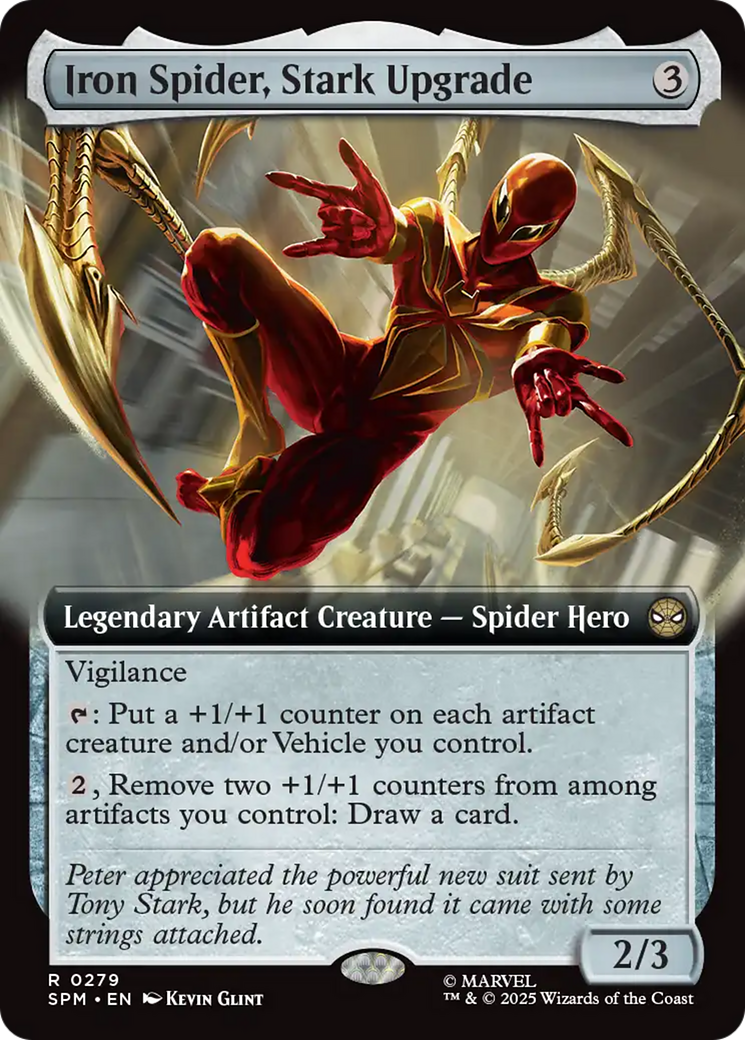 Iron Spider, Stark Upgrade (Extended Art) [Marvel's Spider-Man] | Tabernacle Games