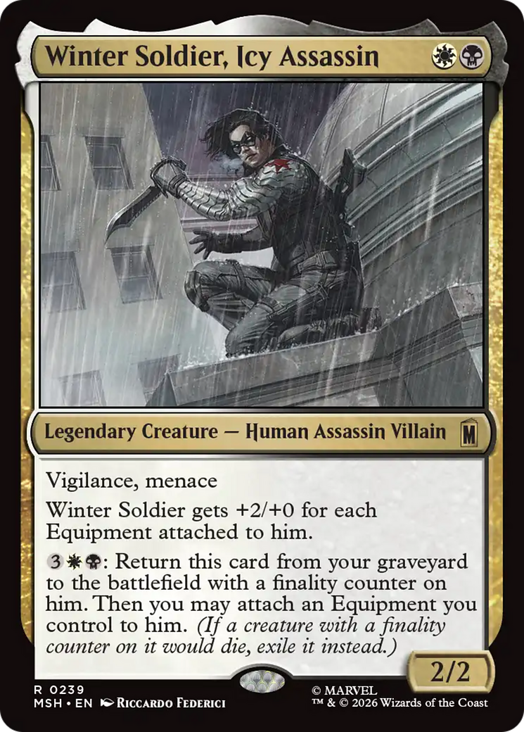 Winter Soldier, Icy Assassin [Marvel Super Heroes] | Tabernacle Games