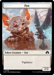 Phyrexian Germ // Fox Double-Sided Token [Modern Horizons 3 Tokens] | Tabernacle Games