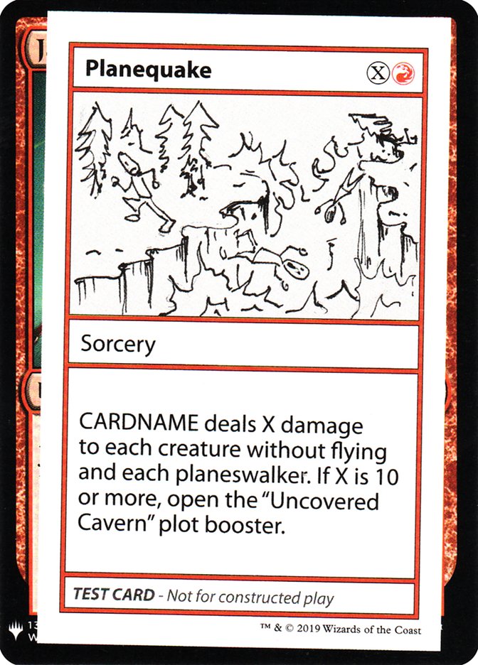 Planequake [Mystery Booster Playtest Cards] | Tabernacle Games