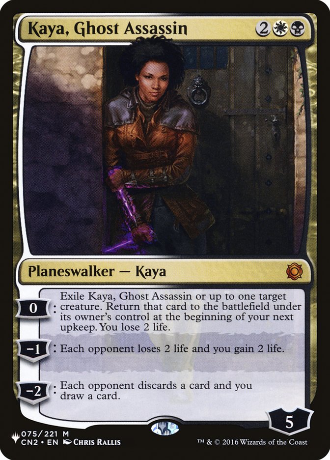 Kaya, Ghost Assassin [The List] | Tabernacle Games