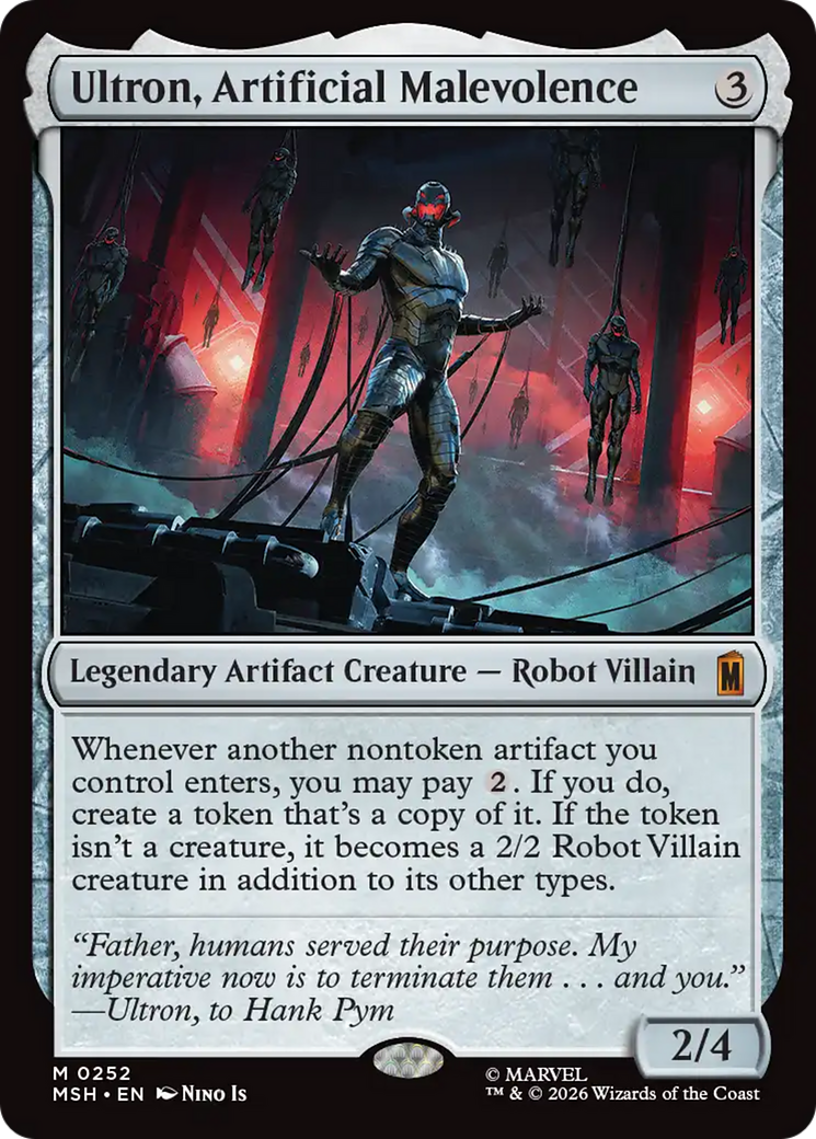 Ultron, Artificial Malevolence [Marvel Super Heroes] | Tabernacle Games