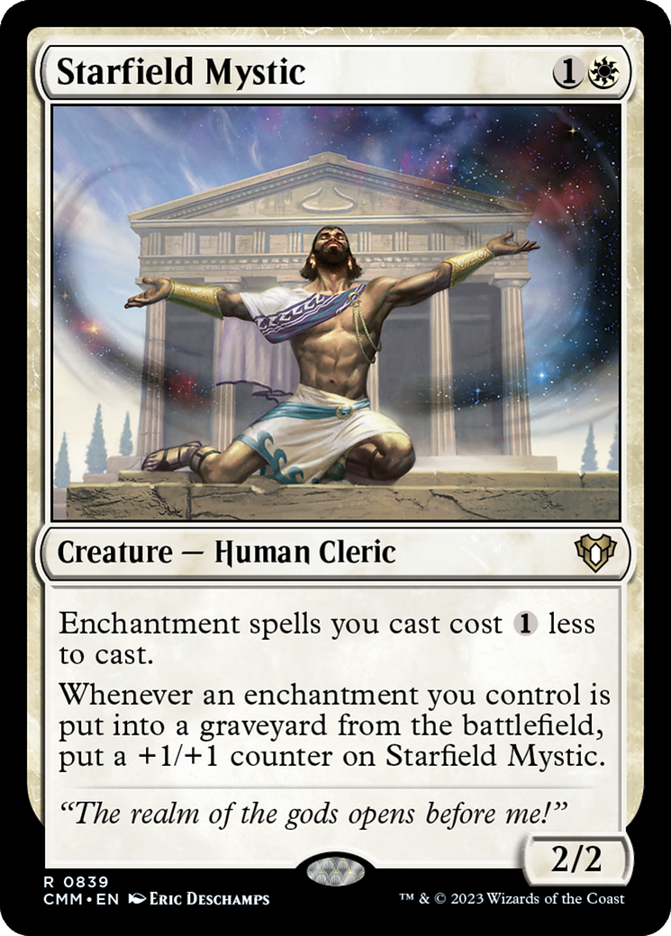 Starfield Mystic [Commander Masters] | Tabernacle Games
