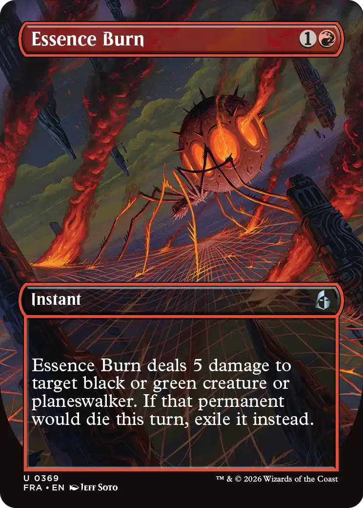 Essence Burn (Borderless) [Reality Fracture] | Tabernacle Games