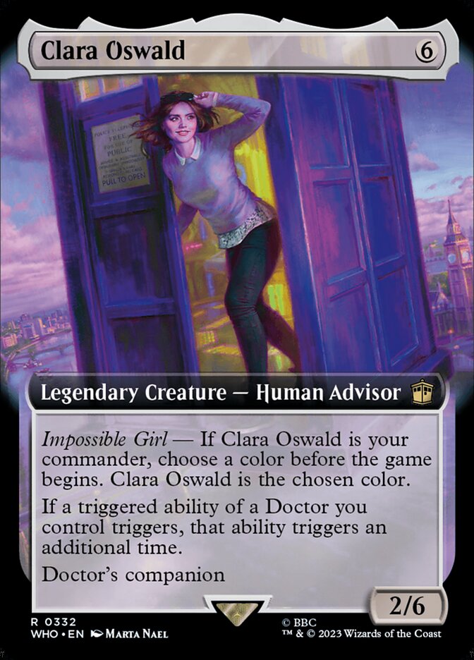 Clara Oswald (Extended Art) [Doctor Who] | Tabernacle Games