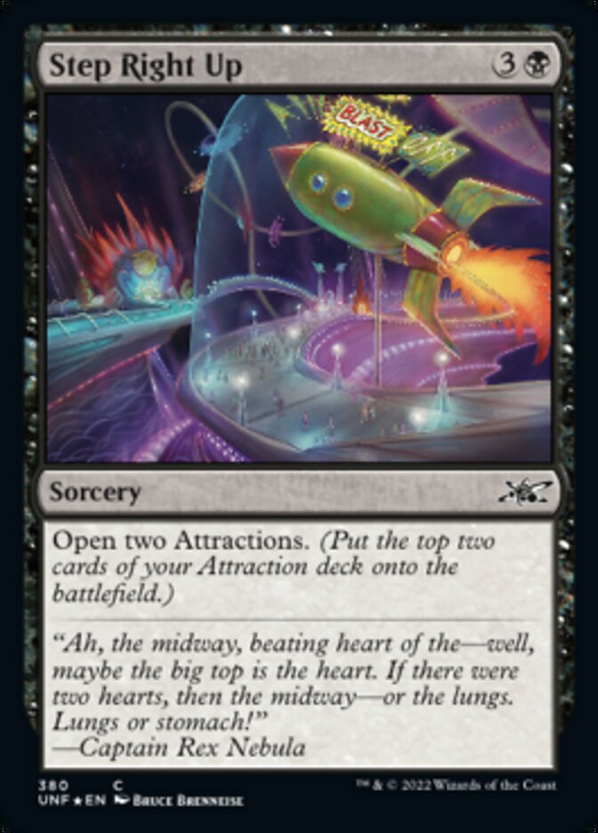 Step Right Up (Galaxy Foil) [Unfinity] | Tabernacle Games