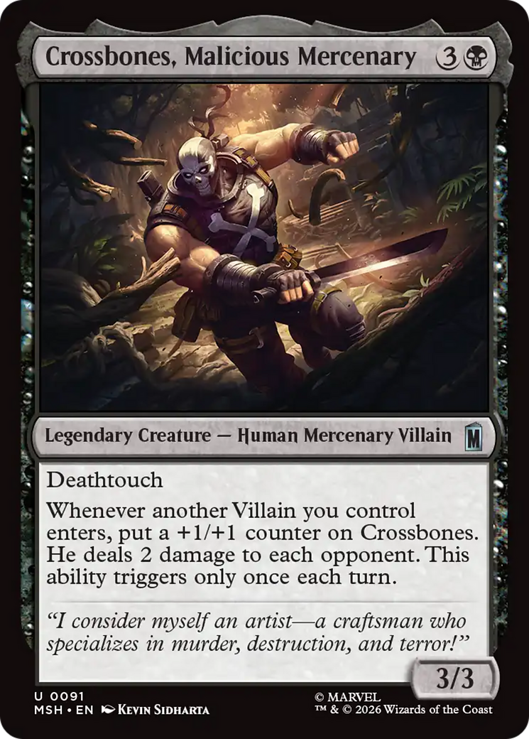 Crossbones, Malicious Mercenary [Marvel Super Heroes] | Tabernacle Games