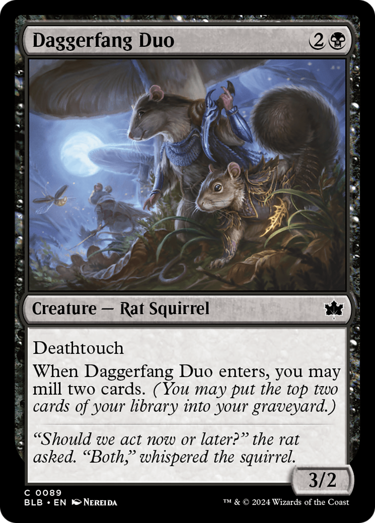 Daggerfang Duo [Bloomburrow] | Tabernacle Games