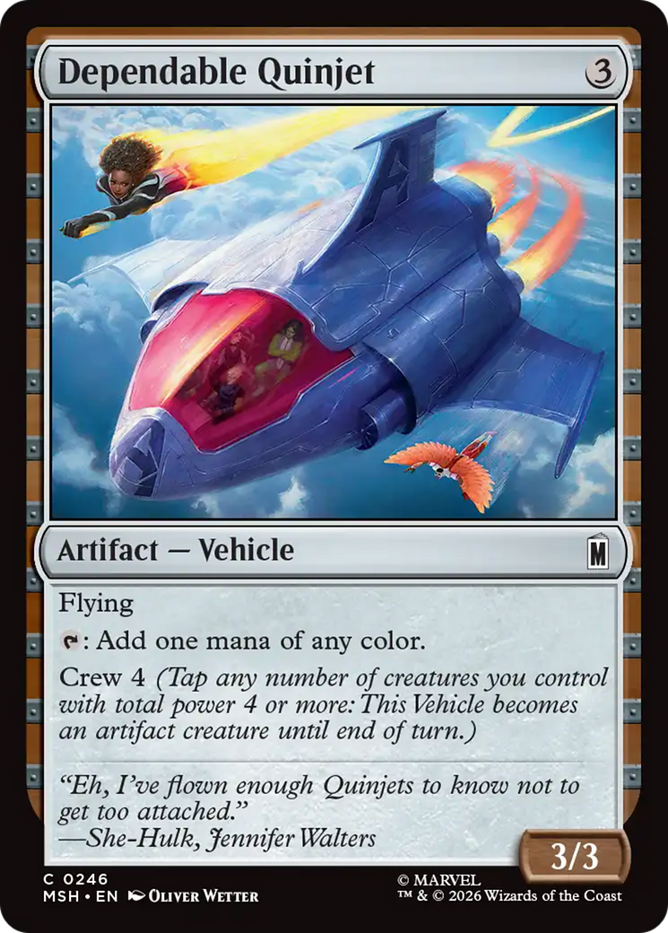 Dependable Quinjet [Marvel Super Heroes] | Tabernacle Games