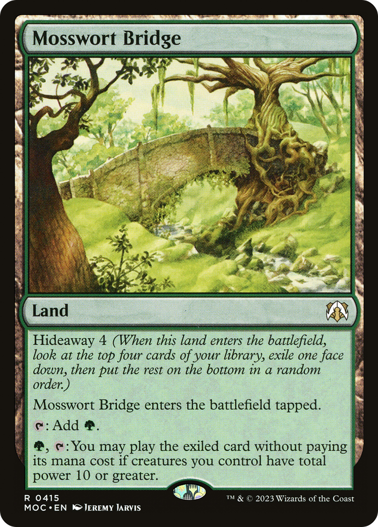 Mosswort Bridge [March of the Machine Commander] | Tabernacle Games