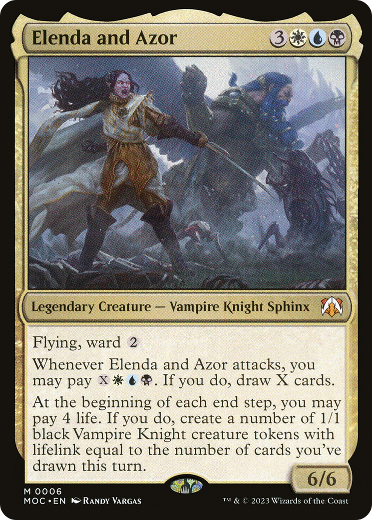 Elenda and Azor [March of the Machine Commander] | Tabernacle Games