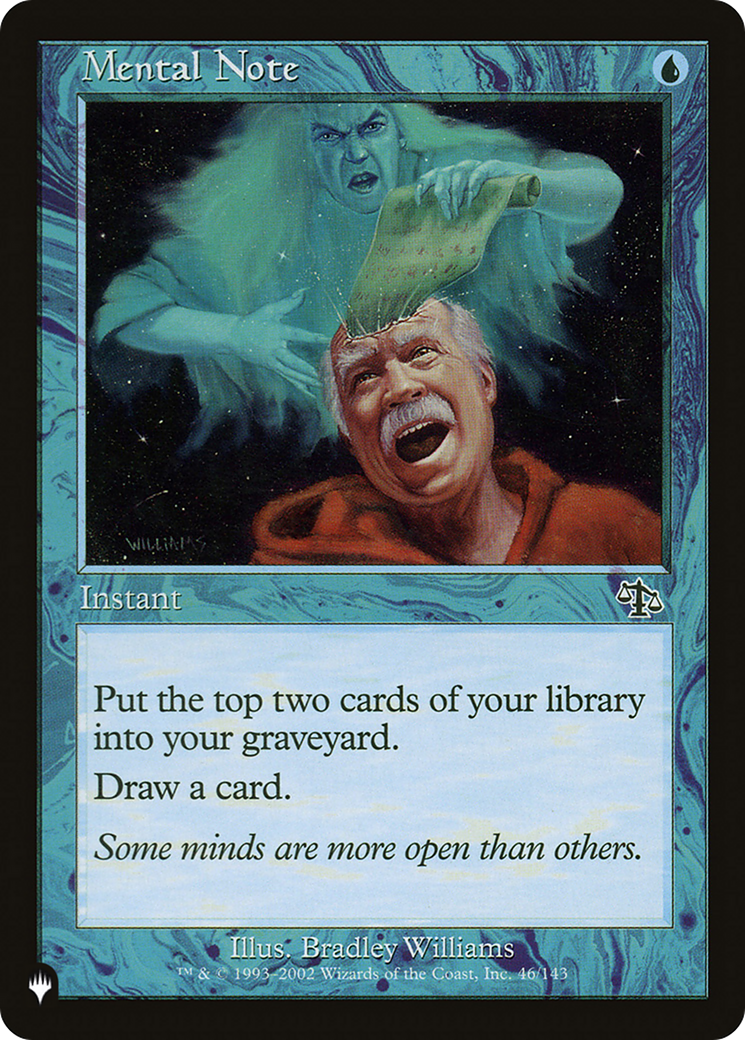 Mental Note [The List] | Tabernacle Games