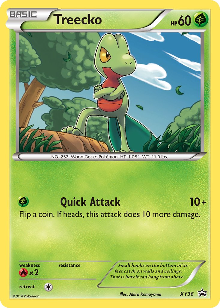 Treecko (XY36) [XY: Black Star Promos] | Tabernacle Games