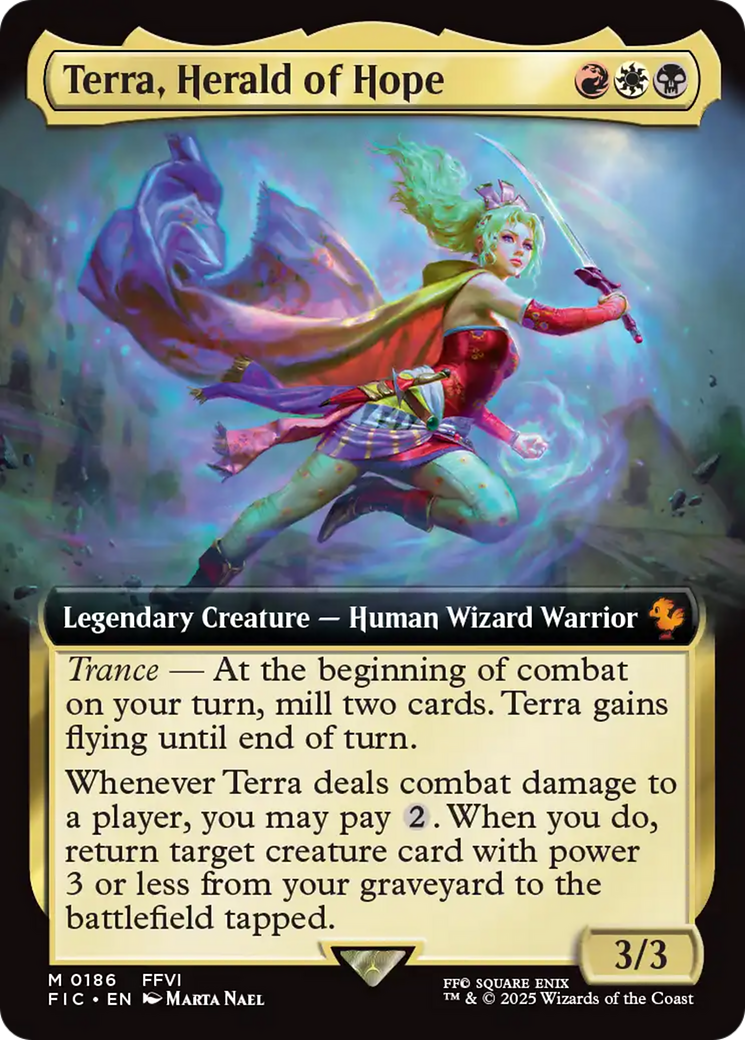 Terra, Herald of Hope (Extended Art) [FINAL FANTASY Commander] | Tabernacle Games