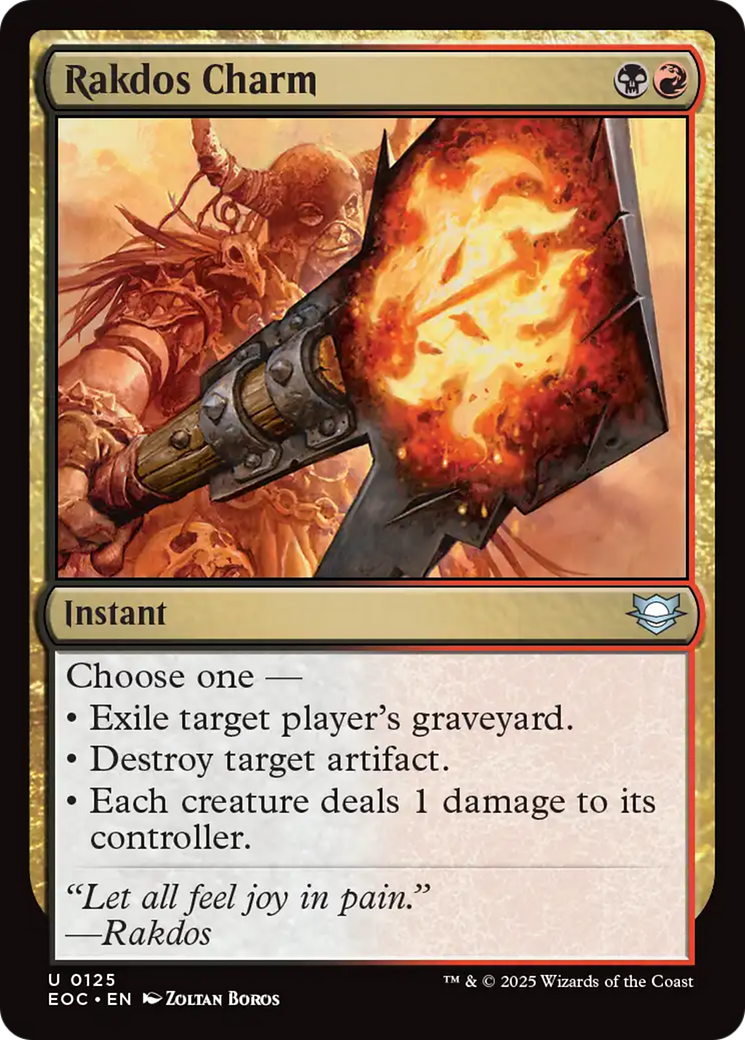 Rakdos Charm [Edge of Eternities Commander] | Tabernacle Games