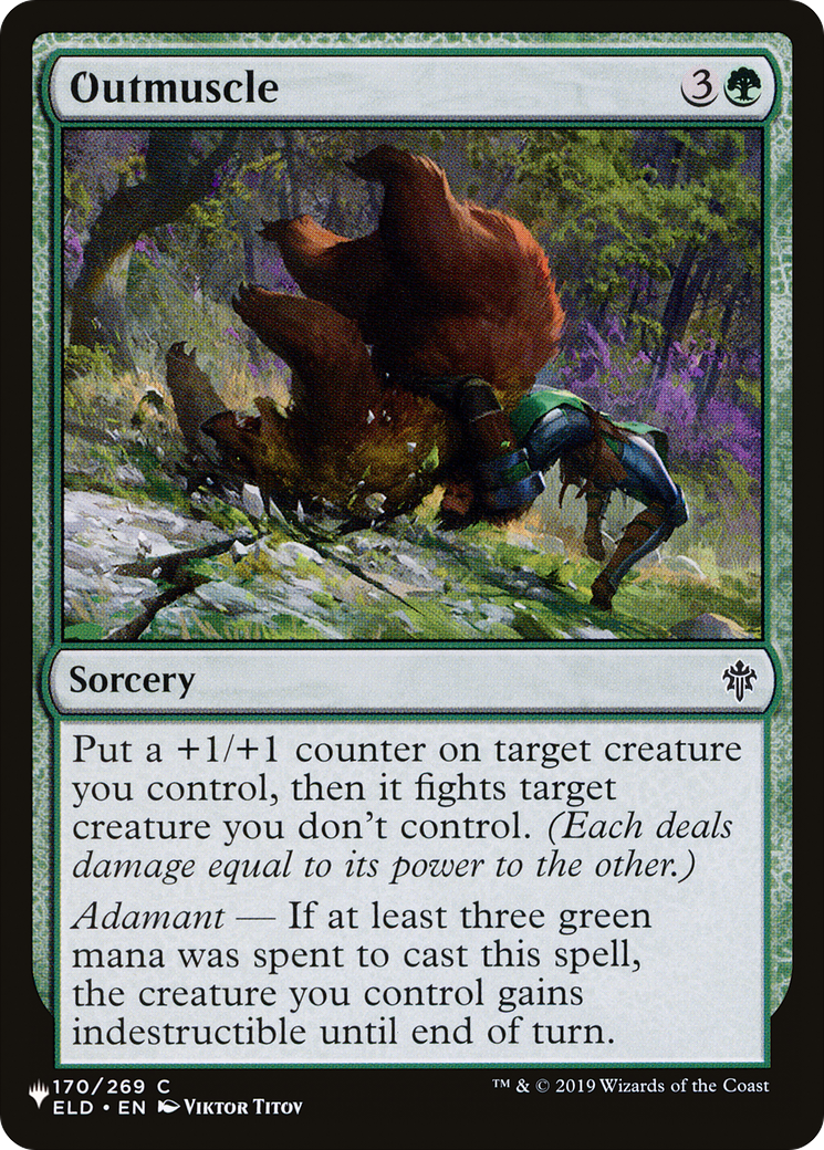 Outmuscle [The List] | Tabernacle Games