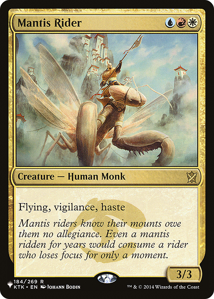 Mantis Rider [The List] | Tabernacle Games