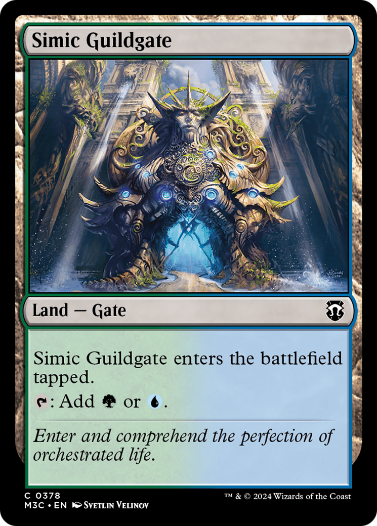 Simic Guildgate (Ripple Foil) [Modern Horizons 3 Commander] | Tabernacle Games