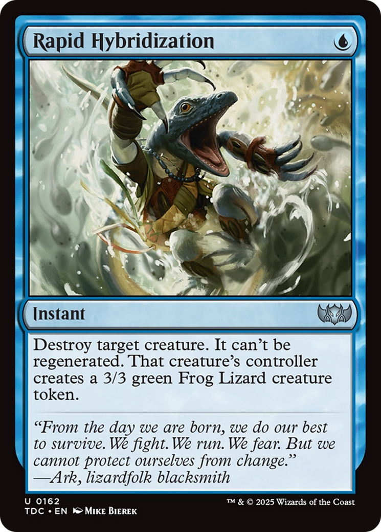 Rapid Hybridization [Tarkir: Dragonstorm Commander] | Tabernacle Games