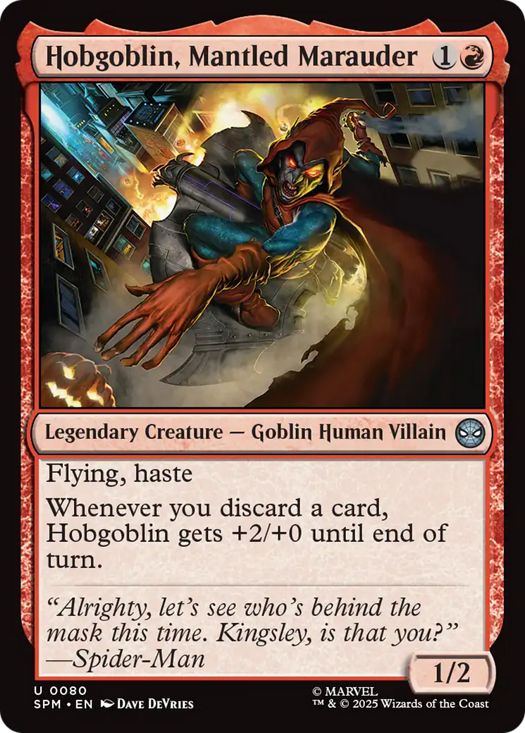 Hobgoblin, Mantled Marauder [Marvel's Spider-Man] | Tabernacle Games