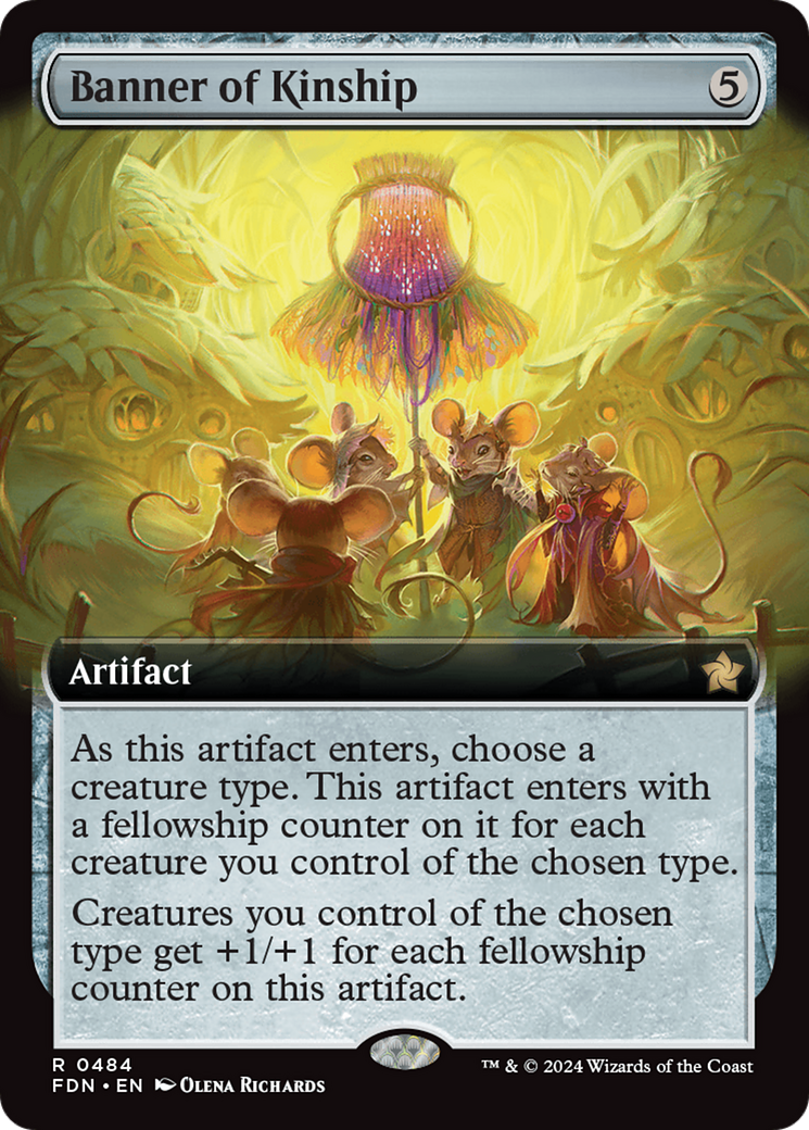 Banner of Kinship (Extended Art) [Foundations] | Tabernacle Games