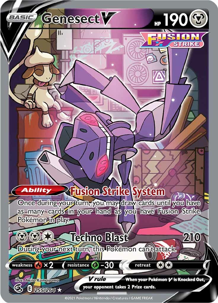 Genesect V (255/264) [Sword & Shield: Fusion Strike] | Tabernacle Games