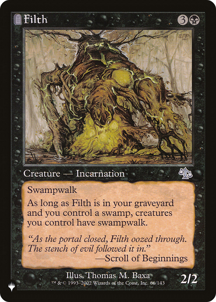 Filth [The List Reprints] | Tabernacle Games