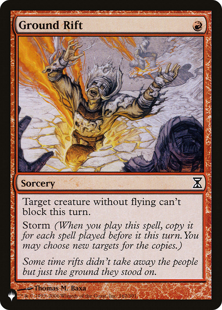 Ground Rift [The List] | Tabernacle Games