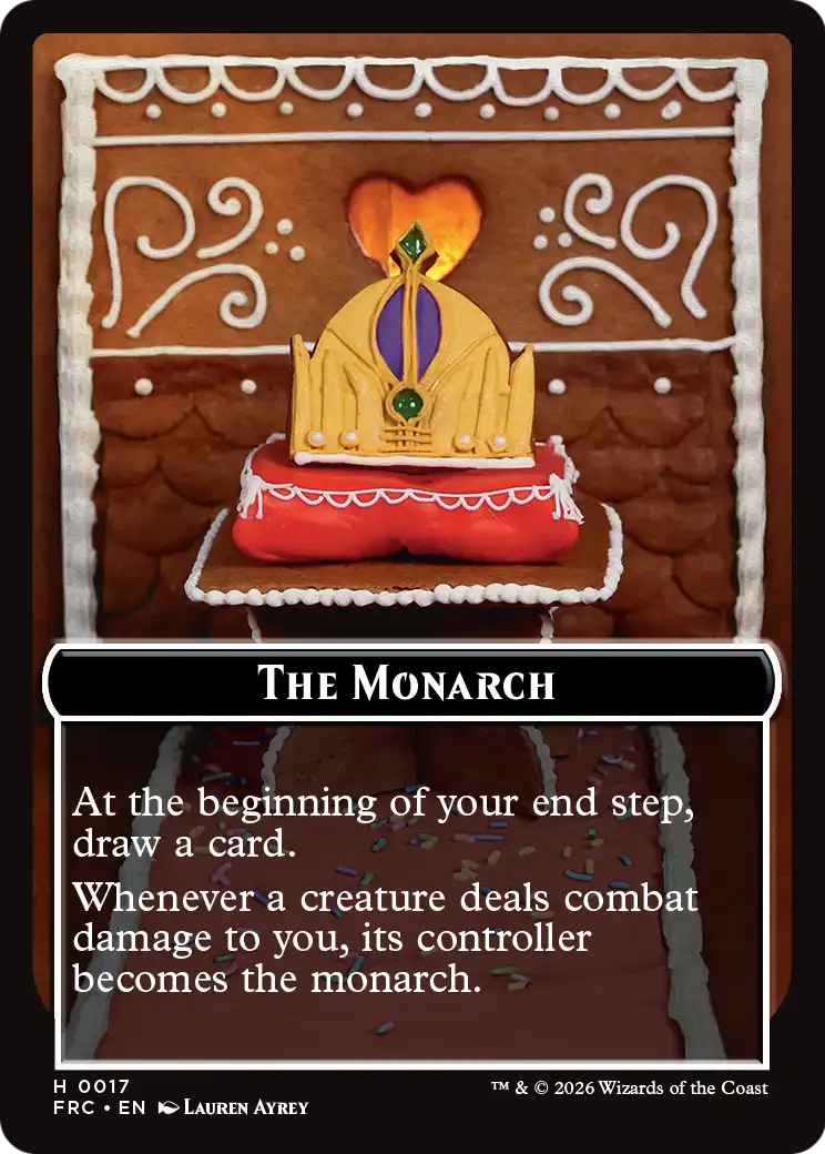 Citizen // The Monarch Double-Sided Token [Reality Fracture Commander Tokens] | Tabernacle Games