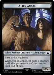 Alien Angel // Alien Insect Double-Sided Token [Doctor Who Tokens] | Tabernacle Games