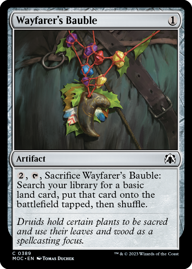 Wayfarer's Bauble [March of the Machine Commander] | Tabernacle Games