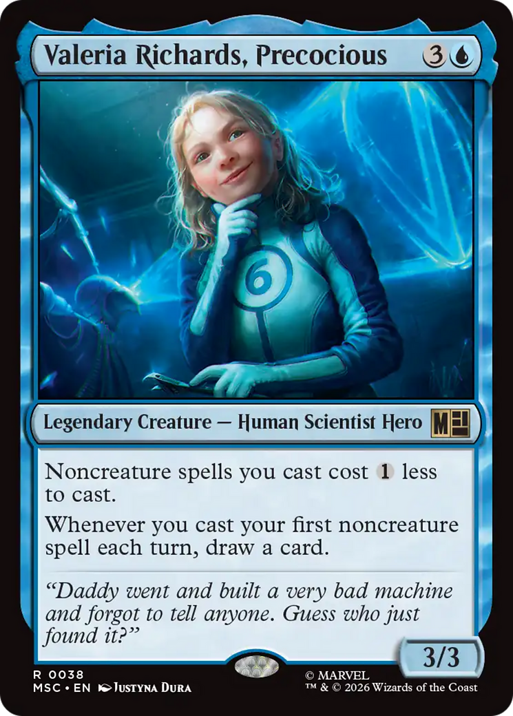 Valeria Richards, Precocious [Marvel Super Heroes Commander] | Tabernacle Games
