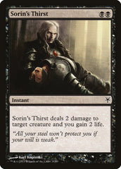 Sorin's Thirst [Duel Decks: Sorin vs. Tibalt] | Tabernacle Games