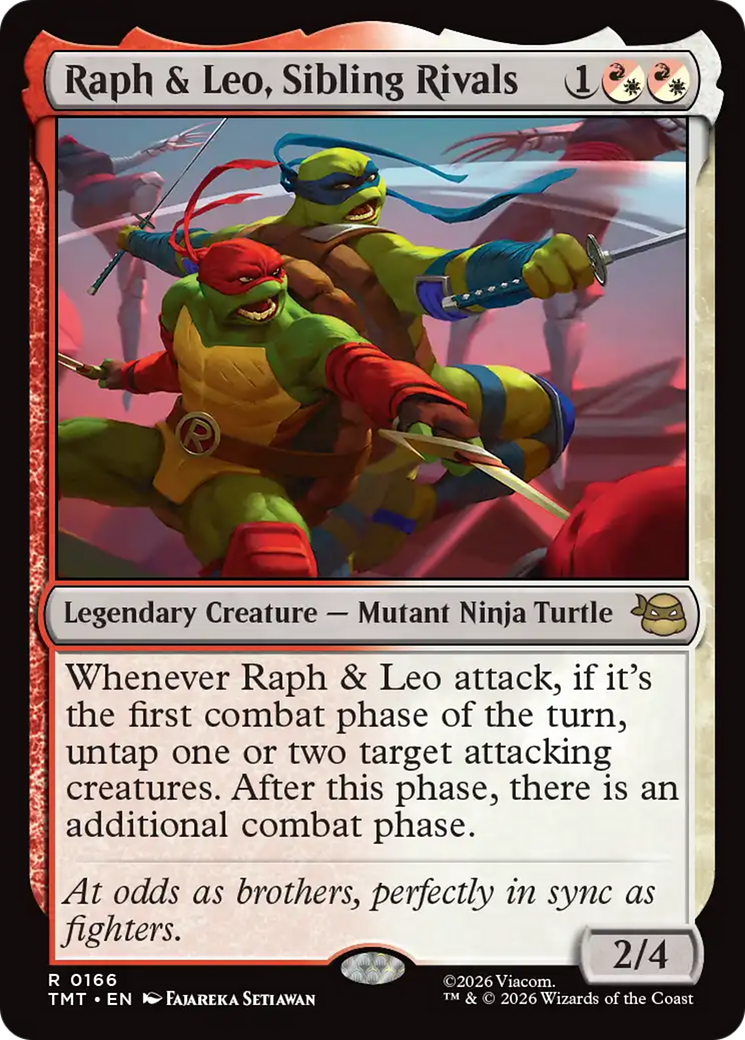 Raph & Leo, Sibling Rivals [Teenage Mutant Ninja Turtles] | Tabernacle Games