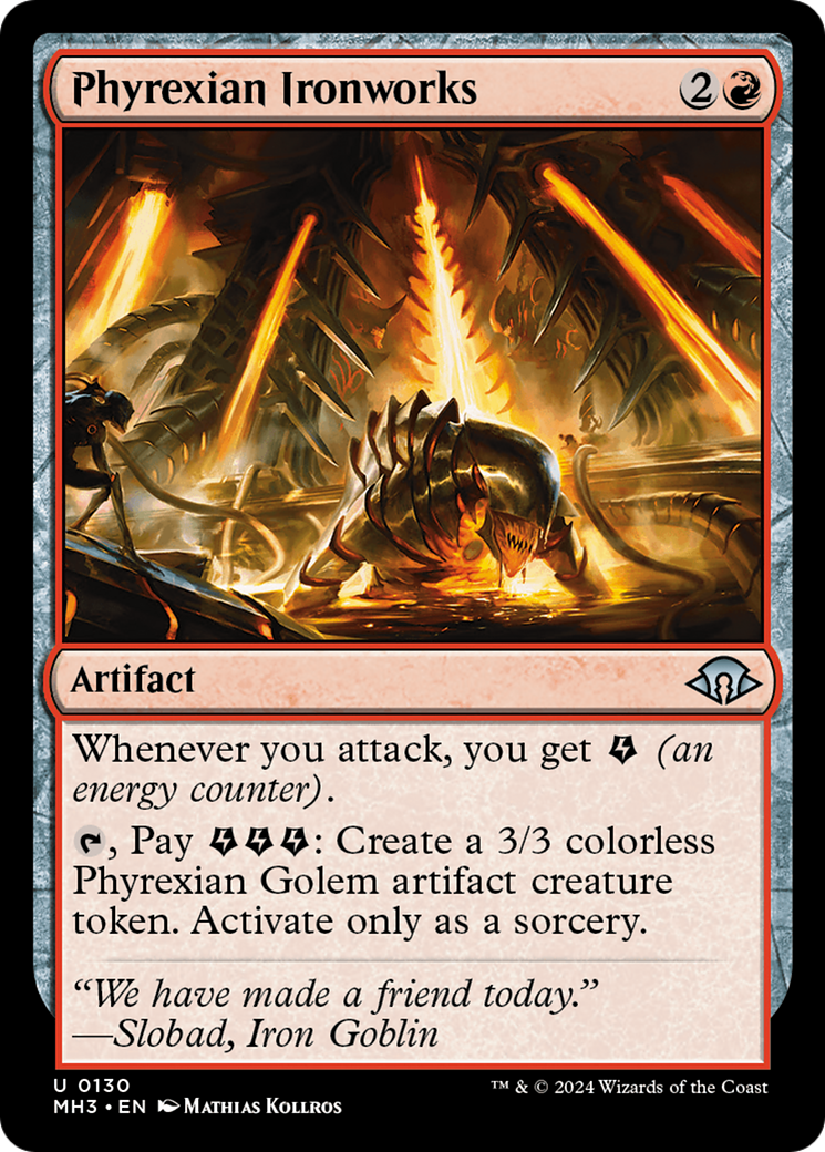 Phyrexian Ironworks [Modern Horizons 3] | Tabernacle Games