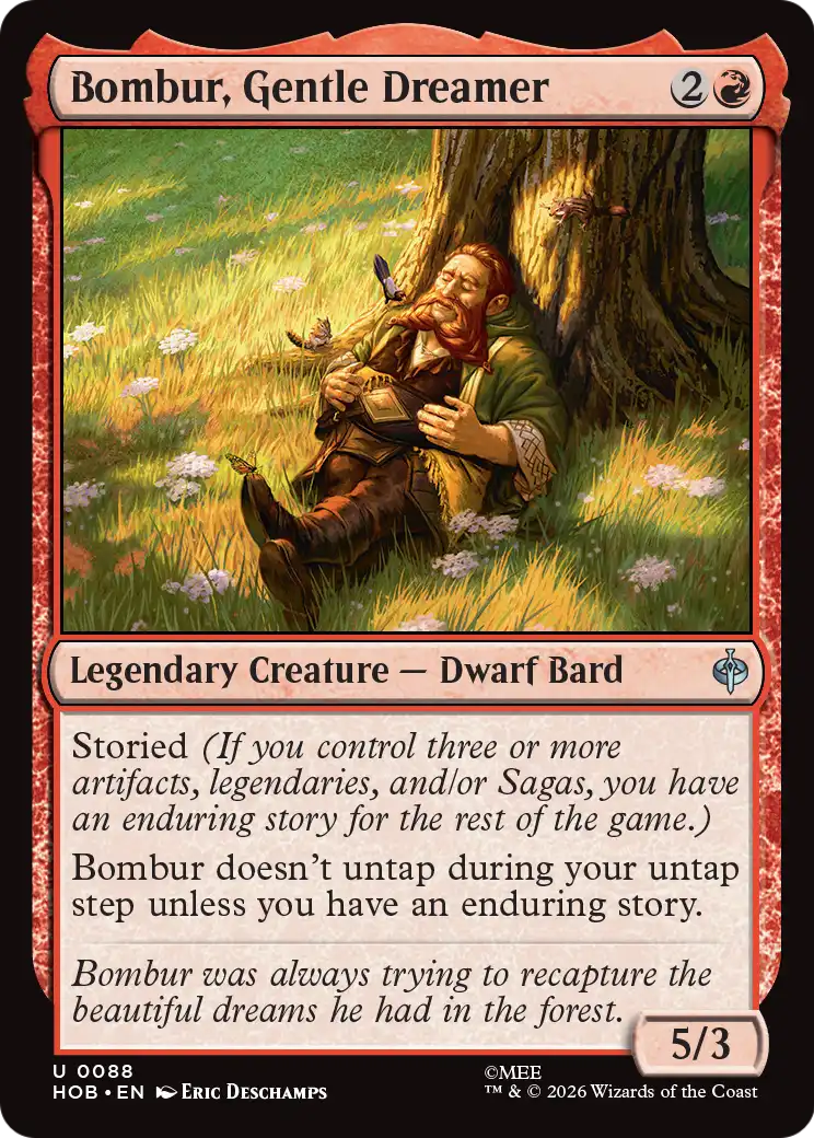Bombur, Gentle Dreamer [The Hobbit] | Tabernacle Games