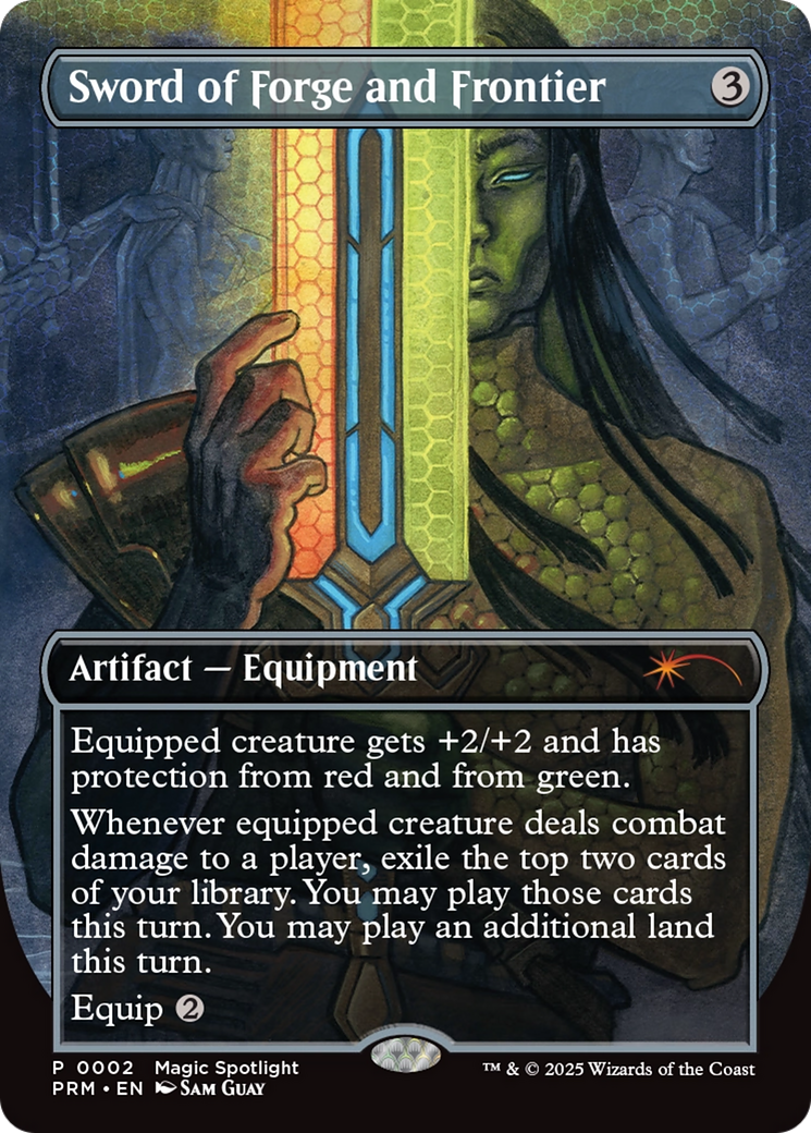 Sword of Forge and Frontier (Borderless) [Wizards Play Network 2025] | Tabernacle Games