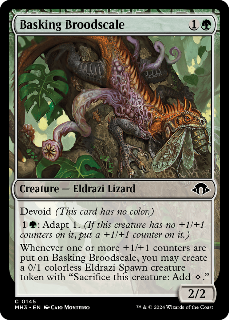 Basking Broodscale [Modern Horizons 3] | Tabernacle Games