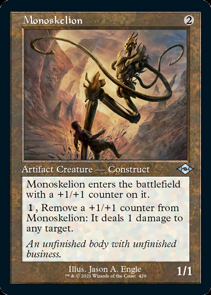 Monoskelion (Retro Foil Etched) [Modern Horizons 2] | Tabernacle Games