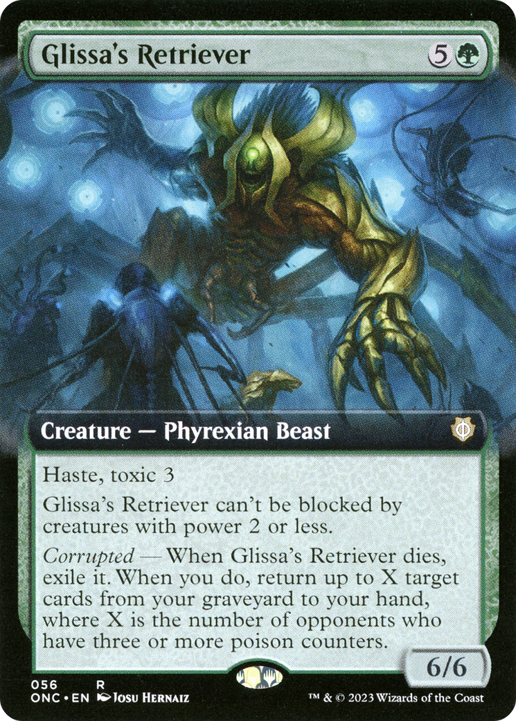 Glissa's Retriever (Extended Art) [Phyrexia: All Will Be One Commander] | Tabernacle Games