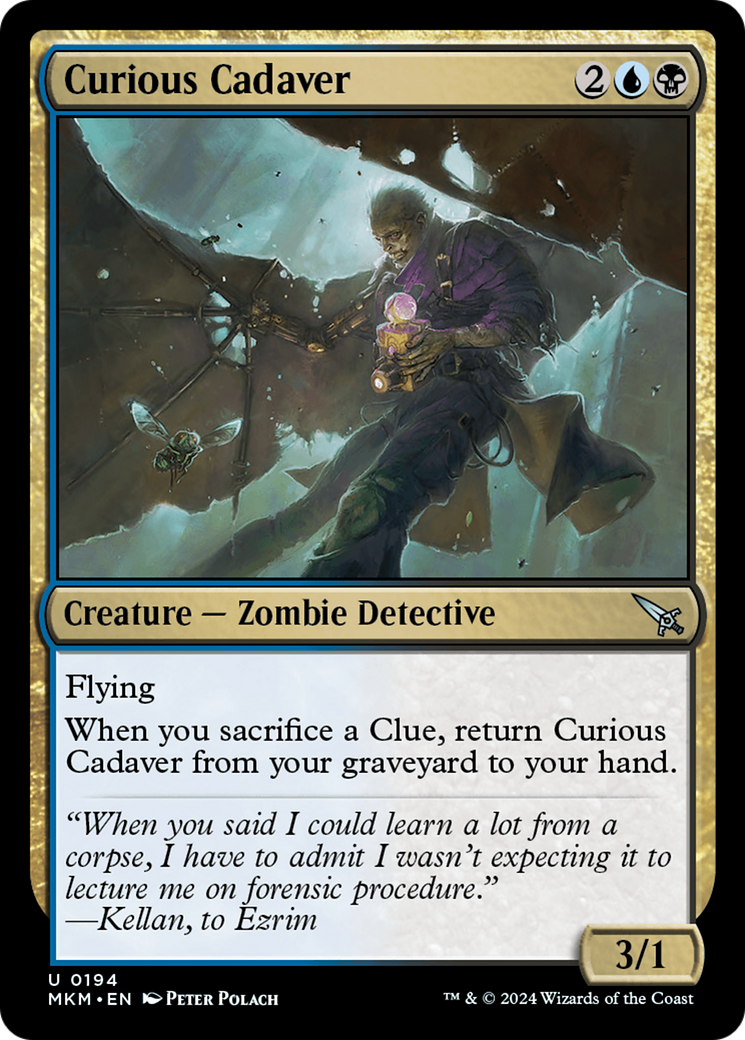 Curious Cadaver [Murders at Karlov Manor] | Tabernacle Games