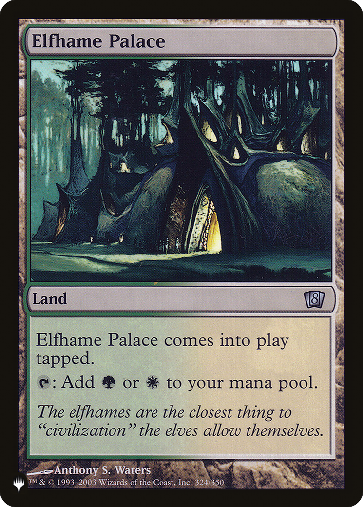 Elfhame Palace [The List Reprints] | Tabernacle Games