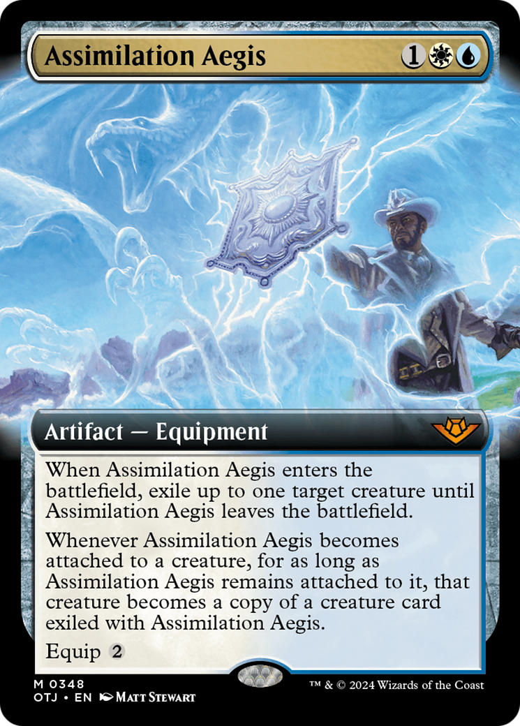 Assimilation Aegis (Extended Art) [Outlaws of Thunder Junction] | Tabernacle Games