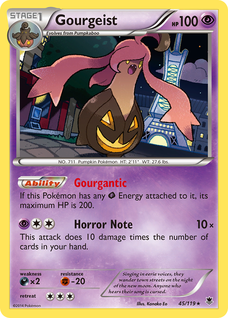 Gourgeist (45/119) [XY: Phantom Forces] | Tabernacle Games