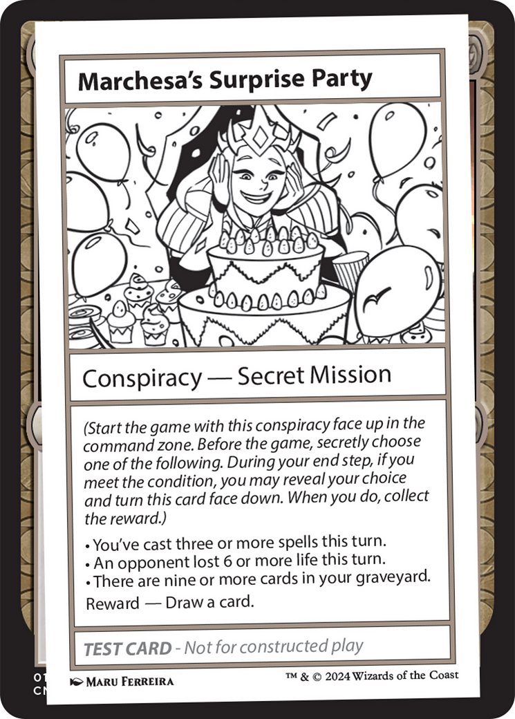 Marchesa's Surprise Party [Mystery Booster 2 Playtest Cards] | Tabernacle Games