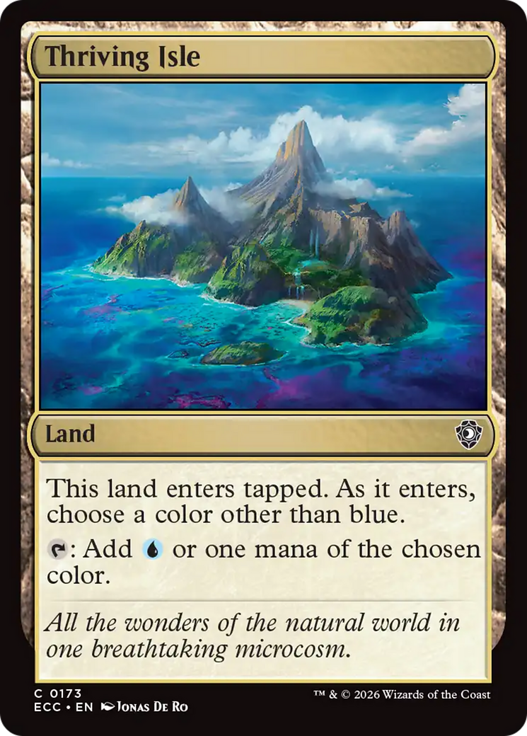 Thriving Isle [Lorwyn Eclipsed Commander] | Tabernacle Games