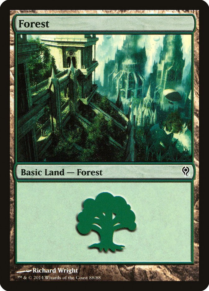 Forest (88) [Duel Decks: Jace vs. Vraska] | Tabernacle Games