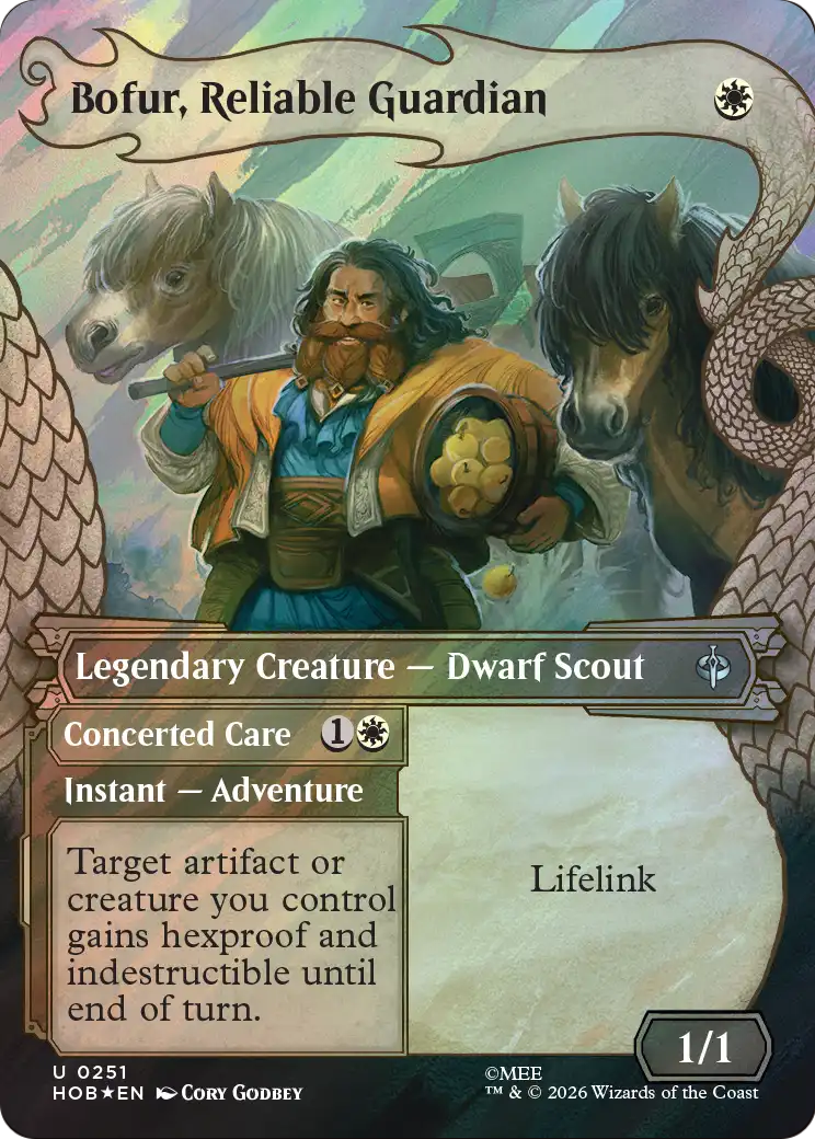 Bofur, Reliable Guardian (Showcase) (Surge Foil) [The Hobbit] | Tabernacle Games